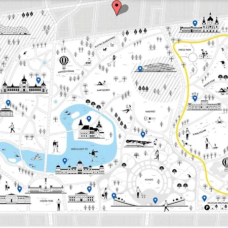 Eria - Park شقة بودابست